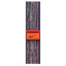 Apple 46mm Blue/Red Nike Sport Loop