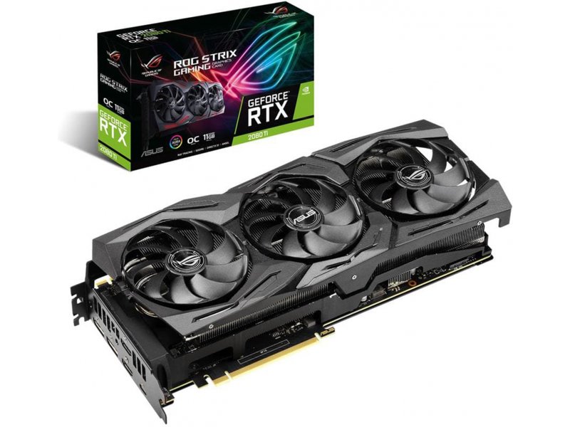 Asus Rog Strix Rtx2080ti O11g Gaming Geforce Rtx 2080 Ti 11 Gb Gddr6 01 Ee