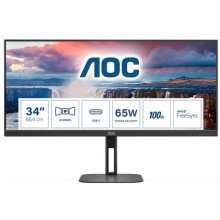 Monitor AOC V5 U34V5C/BK computer 86.4 cm...