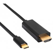 AKYGA AK-AV-18 HDMI cable 1.8 m USB C HDMI...