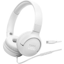 JBL Kõrvaklapid T520C, kõrva pealsed, valge