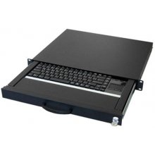 Aixcase 19" Rack 1U Tastatur DE Touchpad USB...
