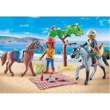 Playmobil Figures set Horses 71470 Horseback...