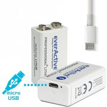 EverActive Rechargeable battery 6F22/9V...