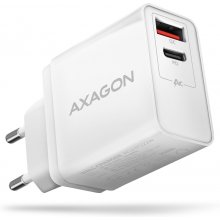 AXAGON ACU-PQ22W QC3.0 + USB-C PD wall...