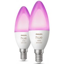 Philips Hue LED Lamp E14 2-Pack Set 470lm...