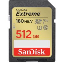 Mälukaart SanDisk Extreme SDXC 512GB UHS-I...