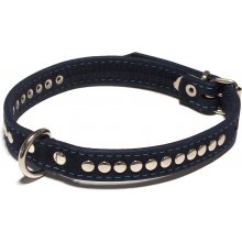 HIPPIE PET Collar nahast with velours...