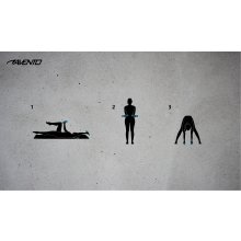 Avento Неопреновые гантели 42DH 2x1kg...