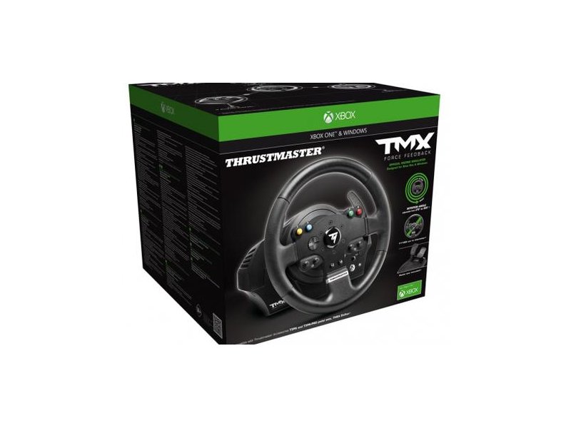 Thrustmaster TMX Force Feedback Gaming Lenkrad PC Xbox One Pedalset  3362934402211