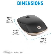 Hiir HP 410 Slim White Bluetooth Mouse