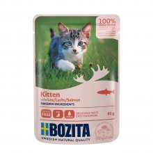 BOZITA Kitten Salmon in sauce 12x85g | lõhe...