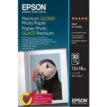 Epson Premium Glossy Photo Paper - 13x18cm -...