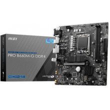 Emaplaat MSI PRO B660M-G DDR4 motherboard...