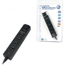 LogiLink USB 2.0 7-Port Hub with On/Off...