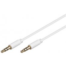 Goobay 69112 audio cable 1.5 m 3.5mm White