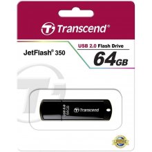 Флешка TRANSCEND JetFlash 350 64GB USB 2.0