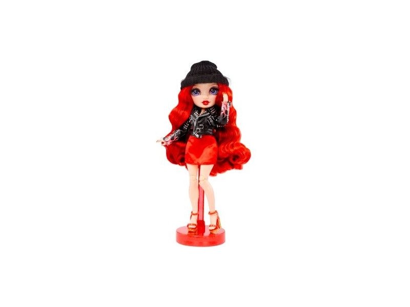 Rainbow High Fantastic Fashion Playset- Ruby Anderson – Red Doll
