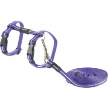 Rogz Catz AlleyCat XS harness&lead purple