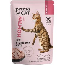 PRIMACAT Classic Salmon in gravy for...