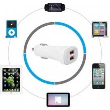 Techly Car Charger 2 USB 5V 2.4A & 2.4A...