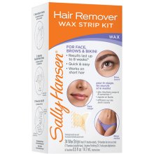 Sally Hansen Hair Remover Wax Strip Kit For...