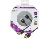 Deltaco thin HDMI cable, UltraHD in 30Hz...