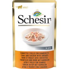 Schesir - Cat - Tuna, Chicken & Shrimps -...