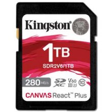 Mälukaart KINGSTON SD card 1TB React Plus...