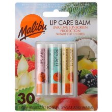 Malibu Lip Care Balm SPF30 Kit (3x4g)...