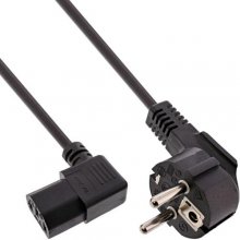 INLINE power cable, CEE 7/7 angled / 3pin...