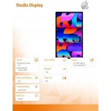 Monitor Apple Studio Display - Nano-Texture...