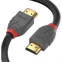 LINDY 15m Standard HDMI Kabel, Anthra Line
