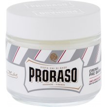 PRORASO White Pre-Shave Cream 100ml - Before...