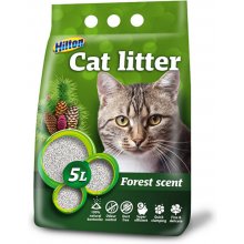 Hilton bentonite clumping forest cat litter...