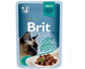Brit Premium Delicate Beef Fillets in Gravy...