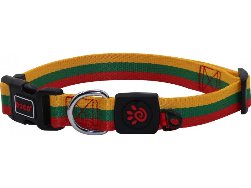 DOCO Dog collar LOCO LITHUANIA, size L DCOKIKA002LLT - Pets24.ee