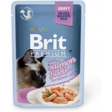 Brit Premium - Cat - Sterilised - Salmon...