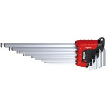 Wiha 369R L-shaped hex key set Metric 9...