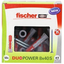 Fischer DUOPOWER 8x40 S LD 50pcs