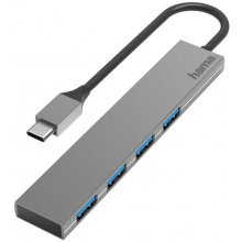 Hama USB hub USB-C 4 pesa USB 3.2 Ultra-Slim