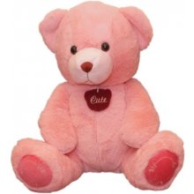 Plush toy Teddy Bear Olaf pink 34 cm