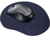LogiLink gel mouse pad, blue