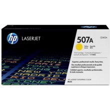 Tooner HP 507A kollane LaserJet Tonerpatrone