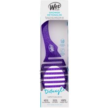 Wet Brush Shower Detangler Purple Glitter...