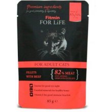 FITMIN For Life Adult Beef- wet cat food -...