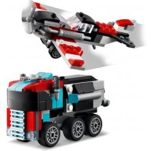 LEGO Creator Tieflader mit Hubschrauber...