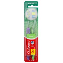 Colgate Twister 2pc - Medium Toothbrush...