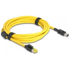 DELOCK 81252 networking cable Black, Yellow...