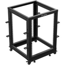 LANBERG Open rack 19" 15U 600x600-1100...